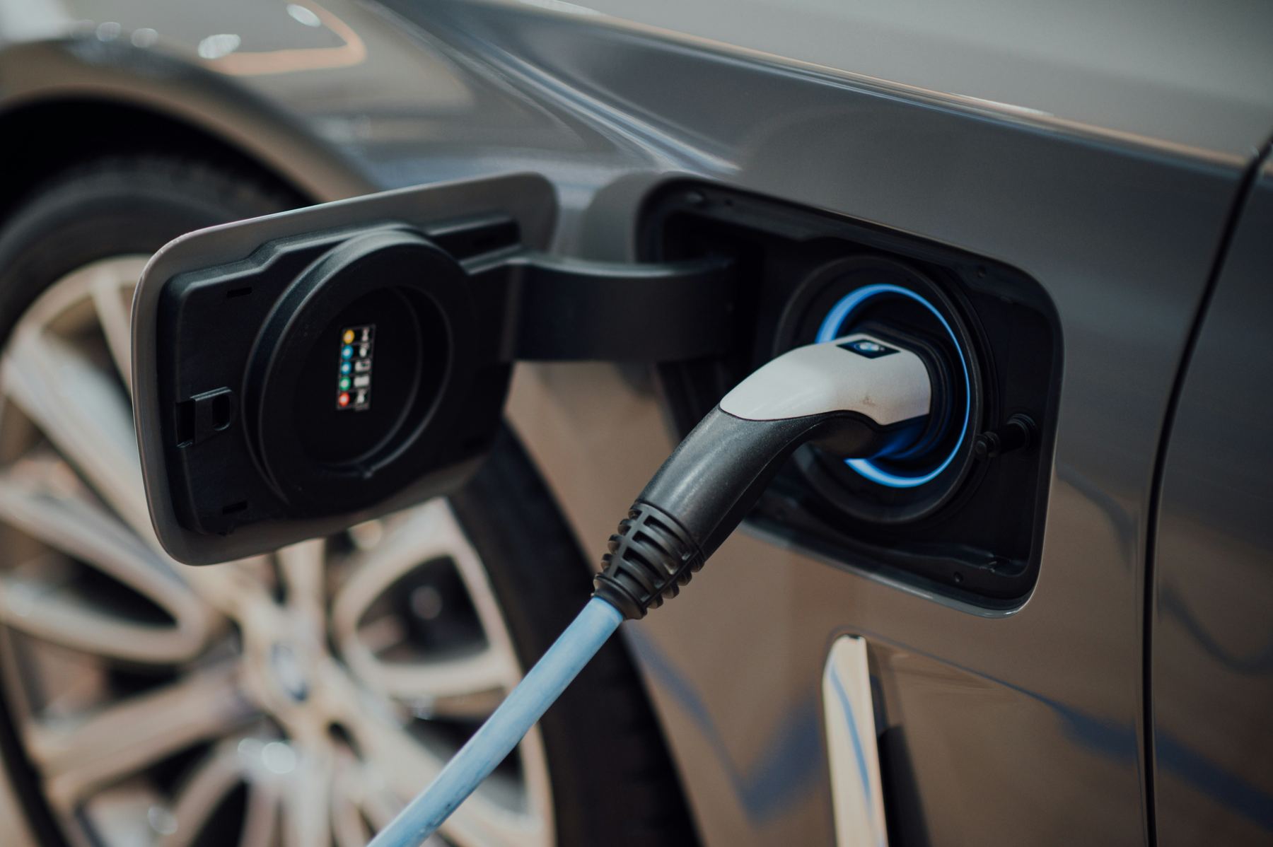 Zext EV charger installation on a Glasgow driveway